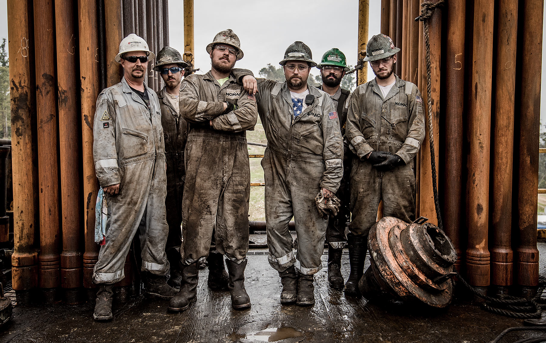 OIl Rig Workers Photo