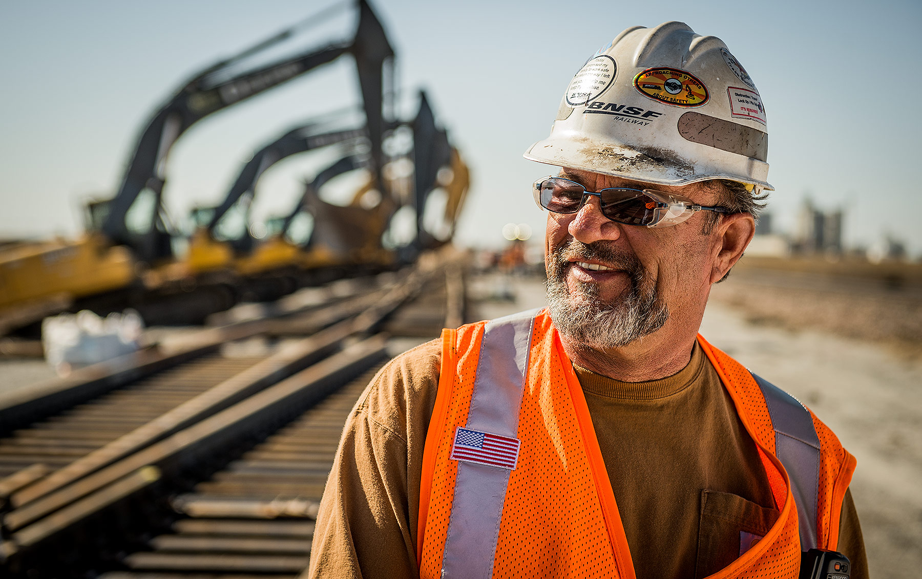 Railroad Worker Portrait