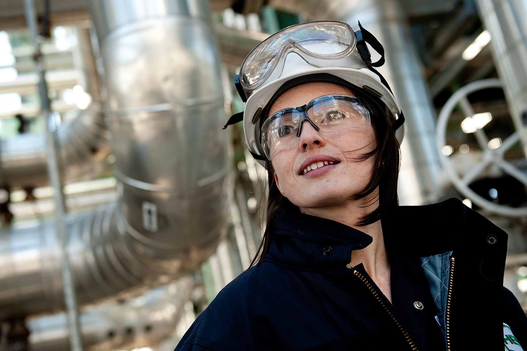 Oil Refinery Engineer Portrait