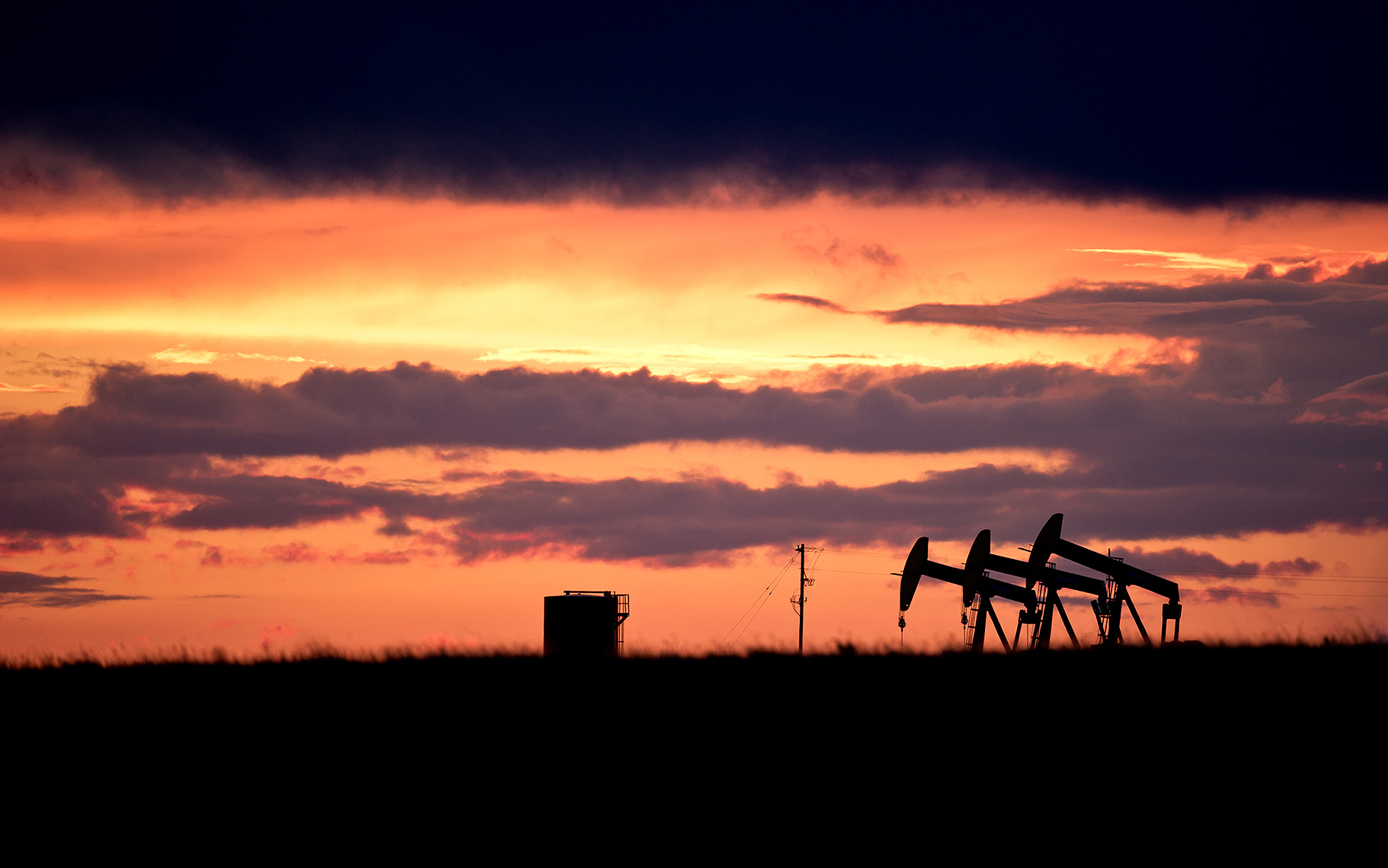 Oil Pumps on the Great Plains