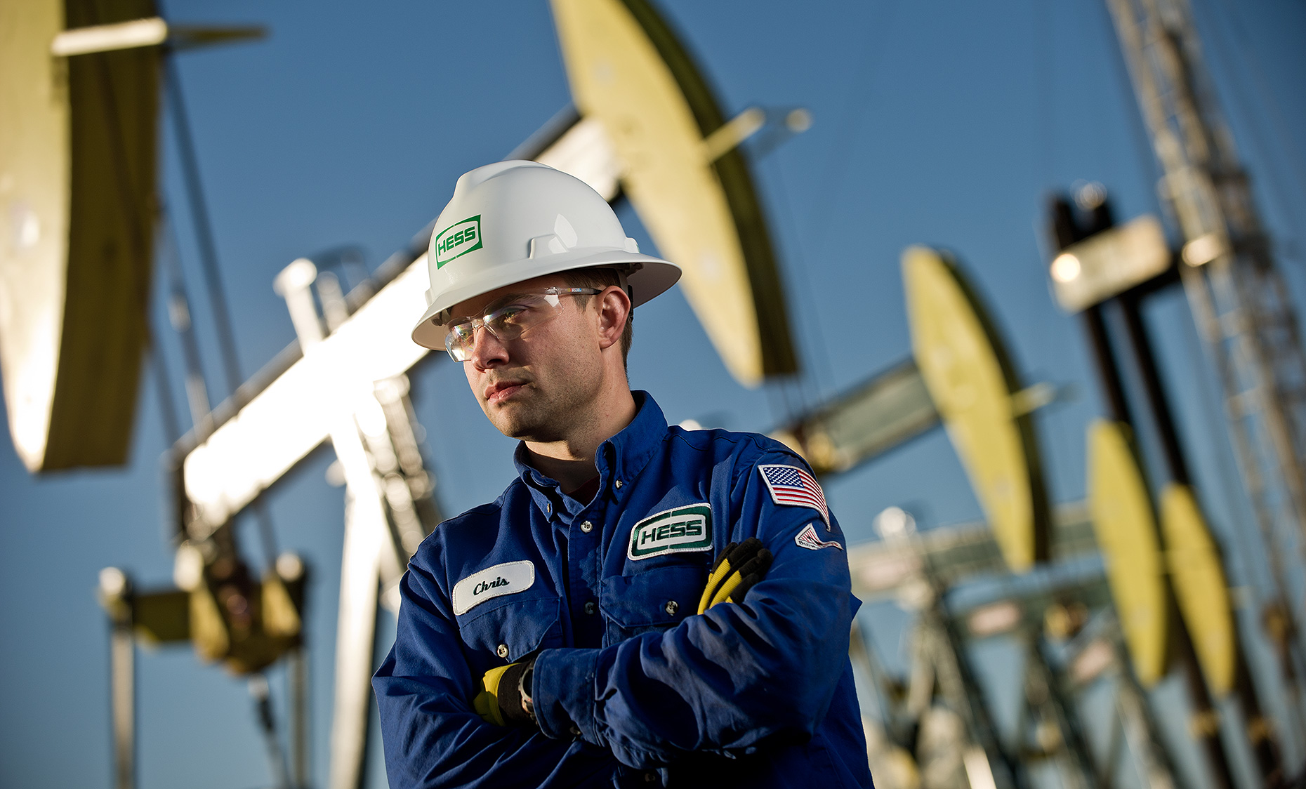 Oilfield Engineer Photograph