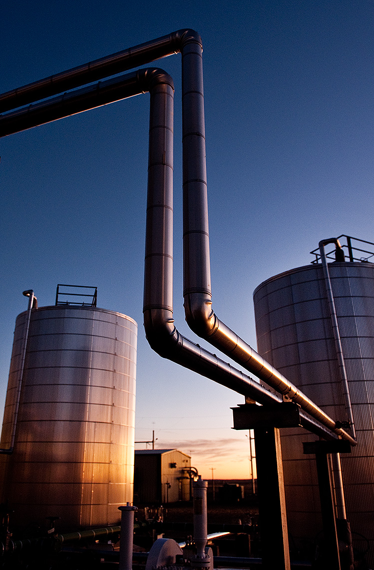 Oil Processing Facility Photograph