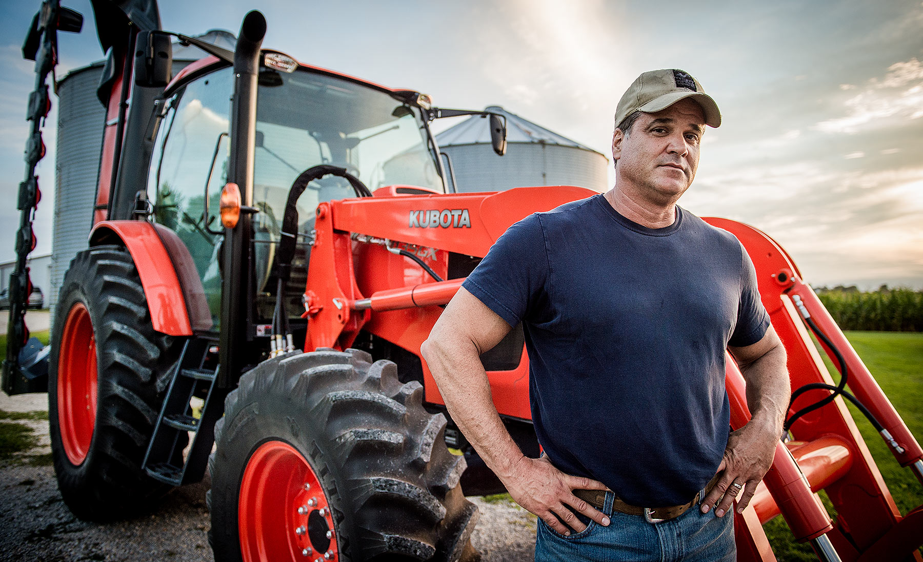 Midwestern Farmer Portrait