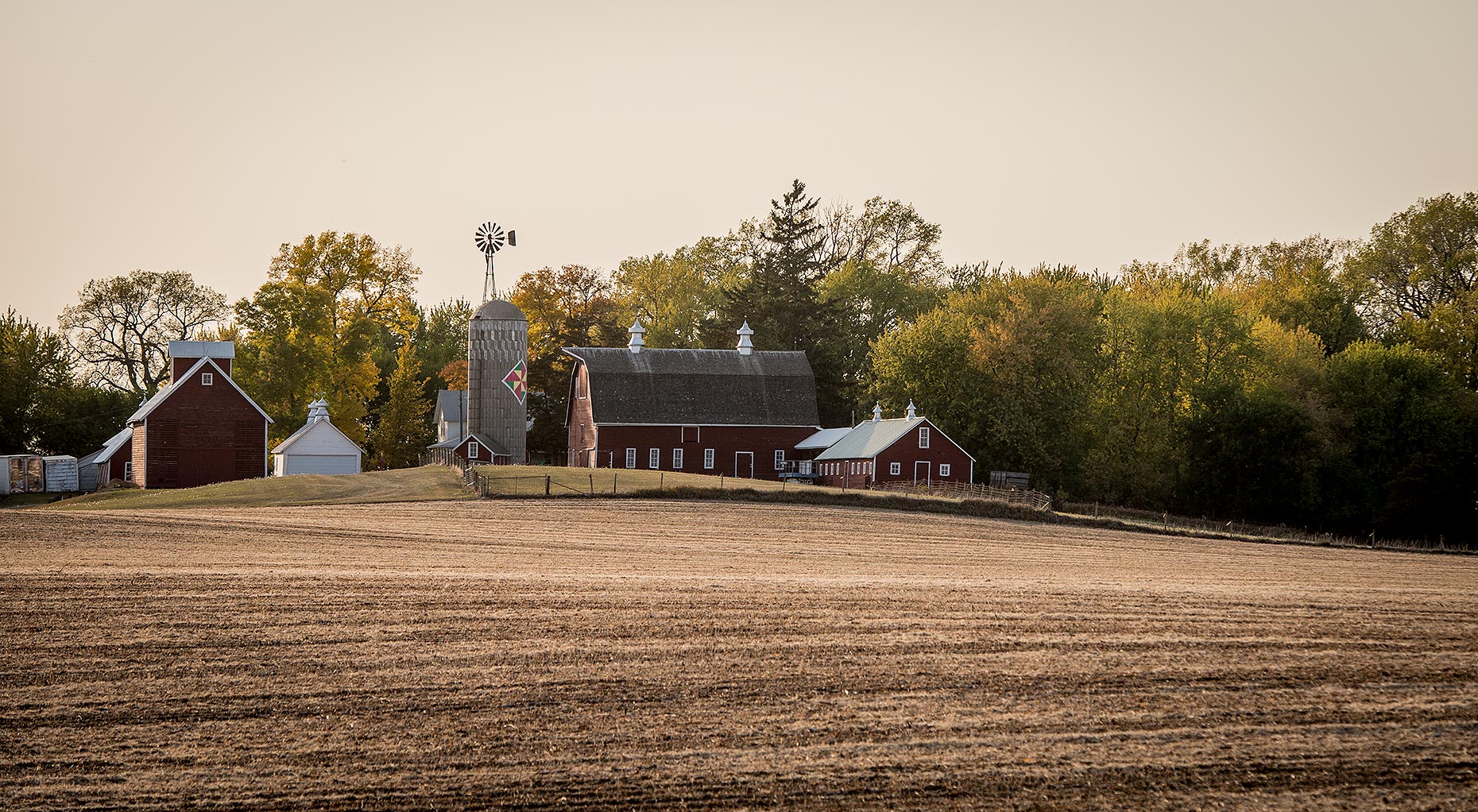 Farmstead in Midwest Photograph