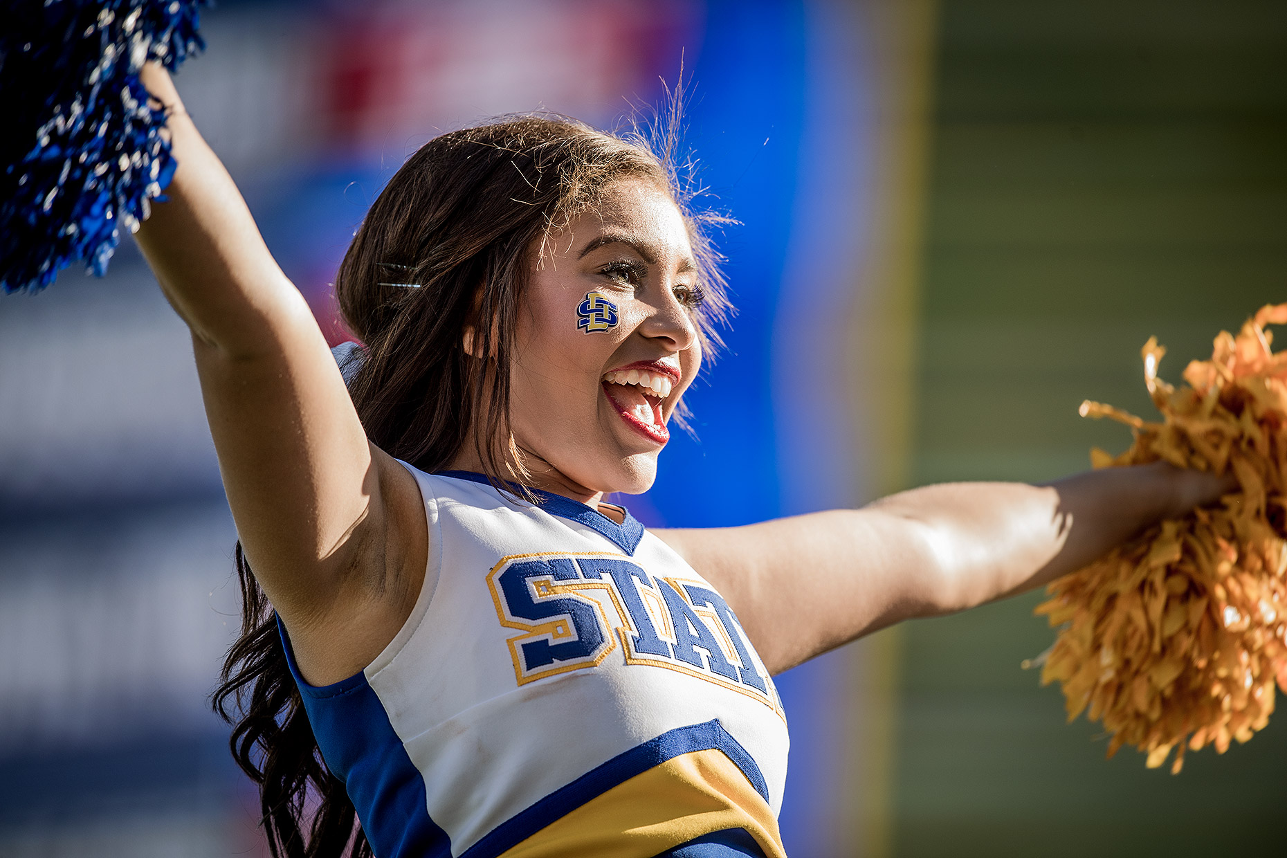 Football Cheerleader Photograph